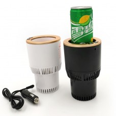 Smart Car Cup Holder Cooler & Warmer Auto Cup Drink Holder Cooling Beverage Drinks Cans for Camping Travel Driving